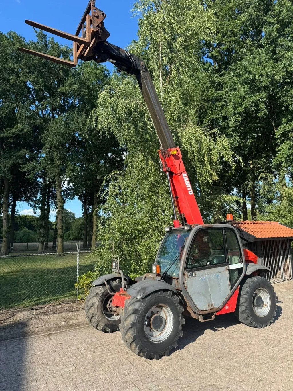 Teleskoplader tip Manitou MLT 627 Compact verreiker, Gebrauchtmaschine in Harskamp (Poză 5)