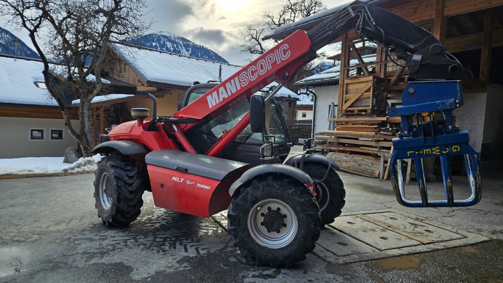 Teleskoplader typu Manitou MLT 627 Turbo, Gebrauchtmaschine w Dellach (Zdjęcie 1)