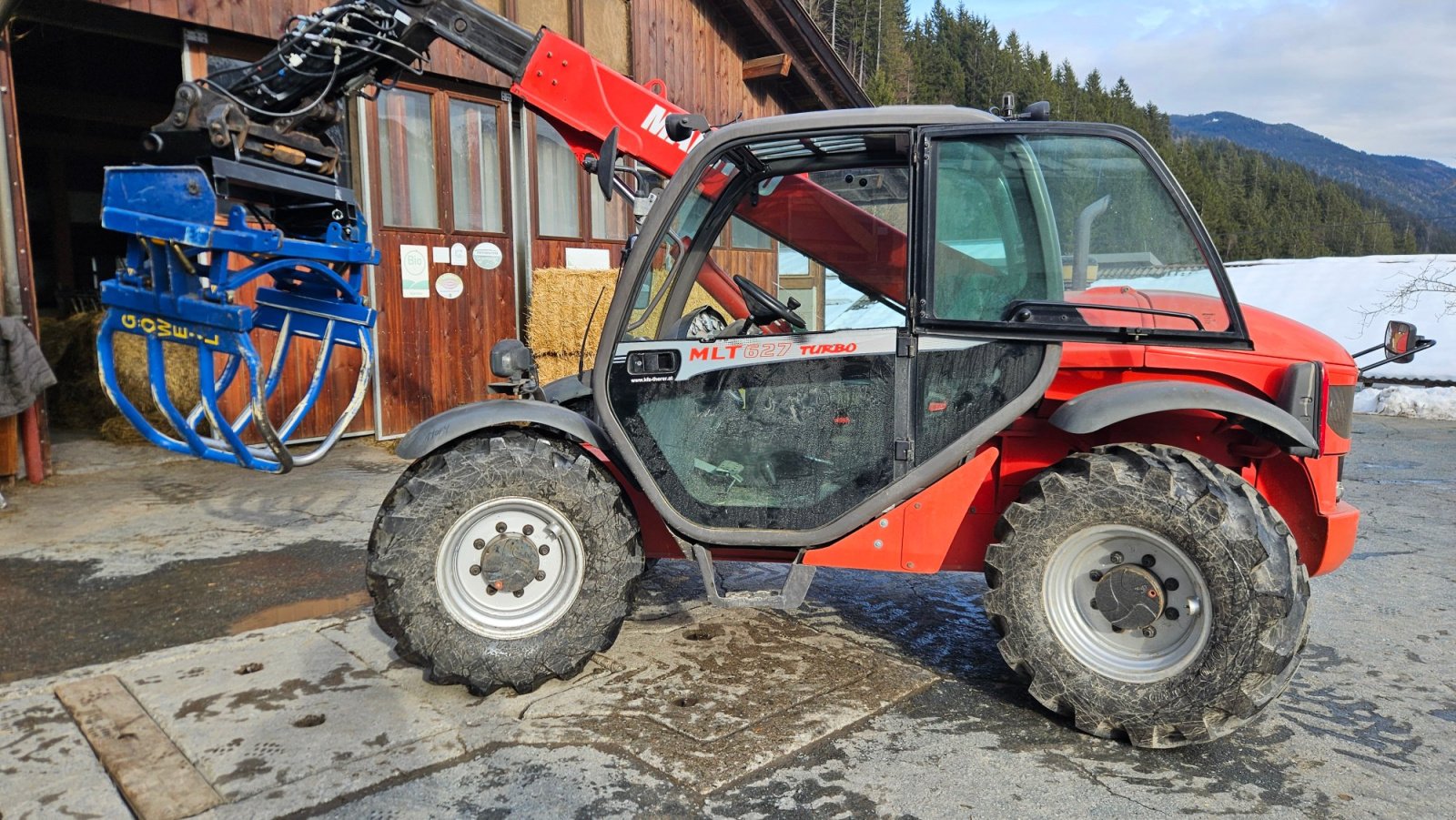 Teleskoplader typu Manitou MLT 627 Turbo, Gebrauchtmaschine w Dellach (Zdjęcie 2)
