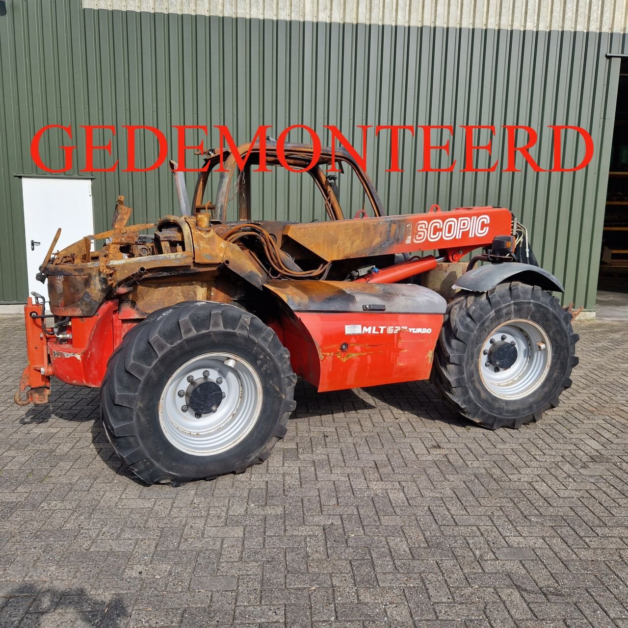Teleskoplader of the type Manitou MLT 627, Gebrauchtmaschine in Tiel (Picture 1)