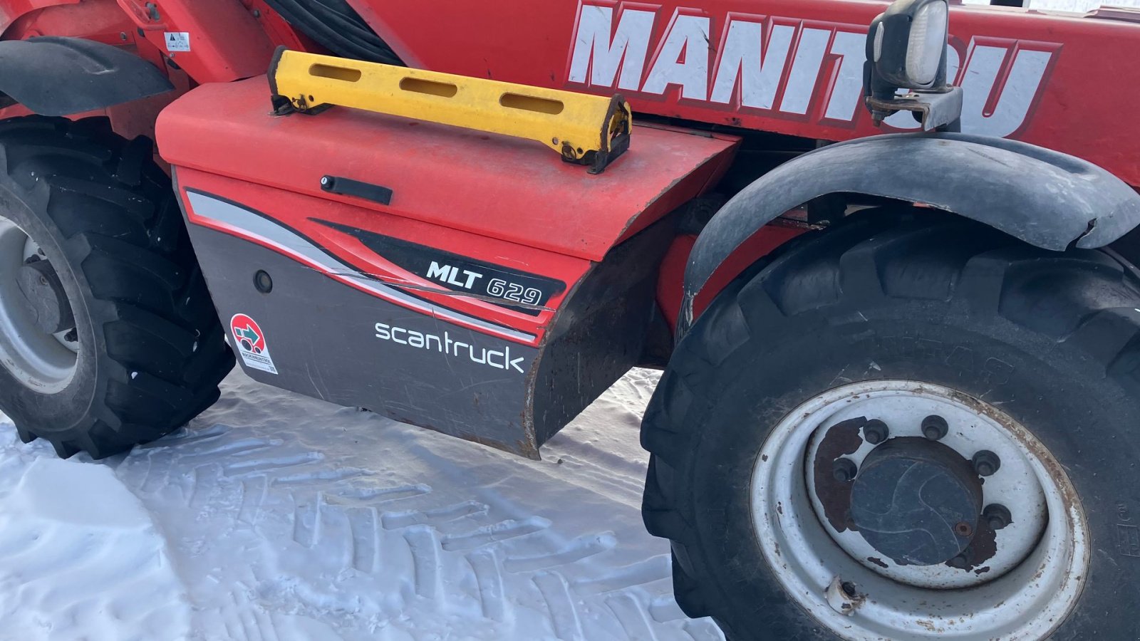 Teleskoplader typu Manitou MLT 629 ELITE Manitou MLT 629, Gebrauchtmaschine w Horsens (Zdjęcie 6)