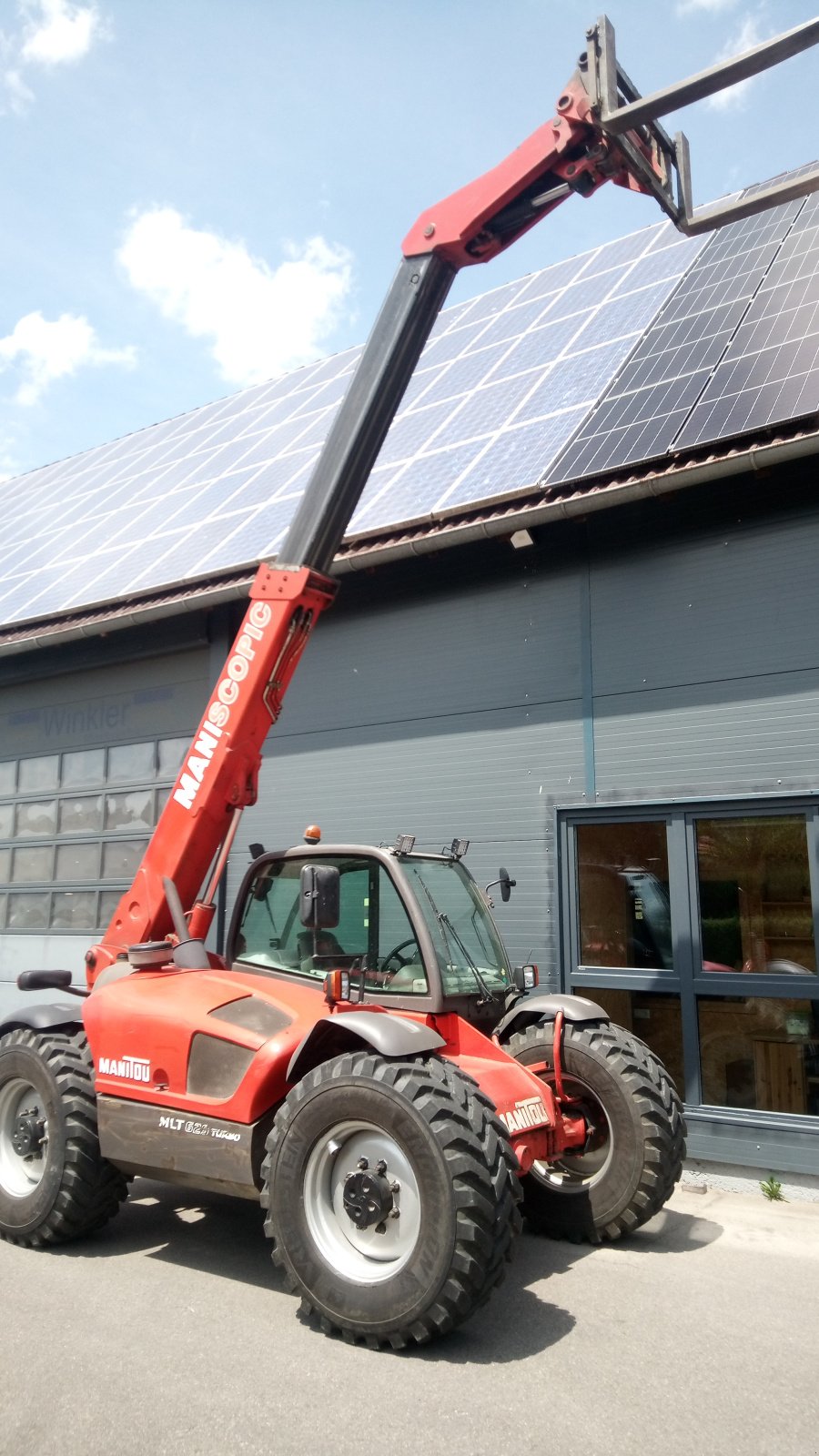 Teleskoplader of the type Manitou MLT 629, Gebrauchtmaschine in Aletshausen  (Picture 1)