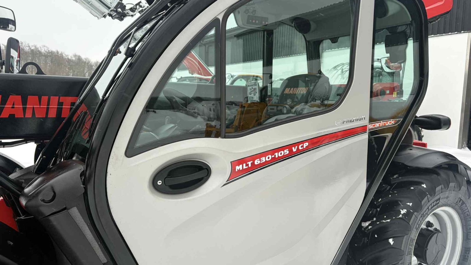 Teleskoplader typu Manitou MLT 630-105V Plus Compact Comfort, Gebrauchtmaschine v Mariager (Obrázek 3)