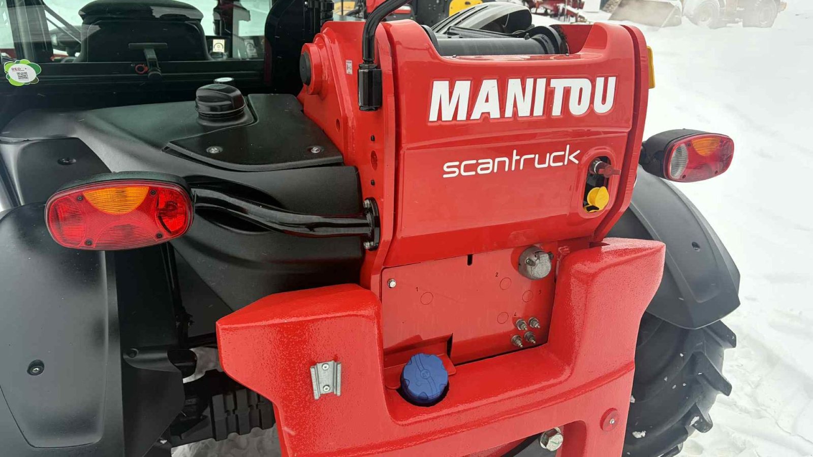 Teleskoplader typu Manitou MLT 630-105V Plus Compact Comfort, Gebrauchtmaschine v Mariager (Obrázek 10)