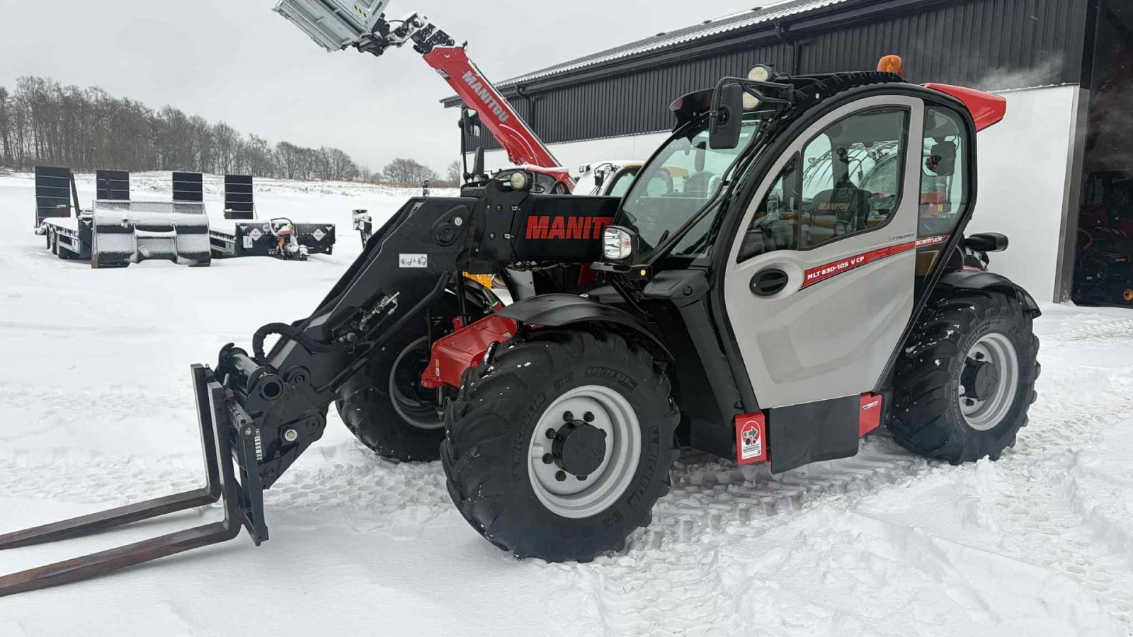Teleskoplader typu Manitou MLT 630-105V Plus Compact Comfort, Gebrauchtmaschine v Mariager (Obrázek 1)