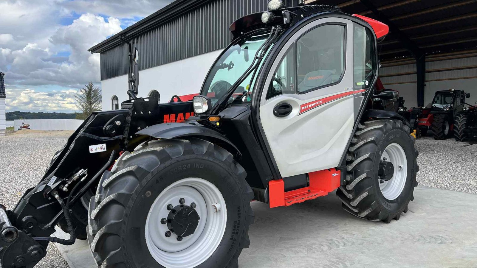 Teleskoplader del tipo Manitou MLT 630-115 elite, Gebrauchtmaschine In Mariager (Immagine 3)