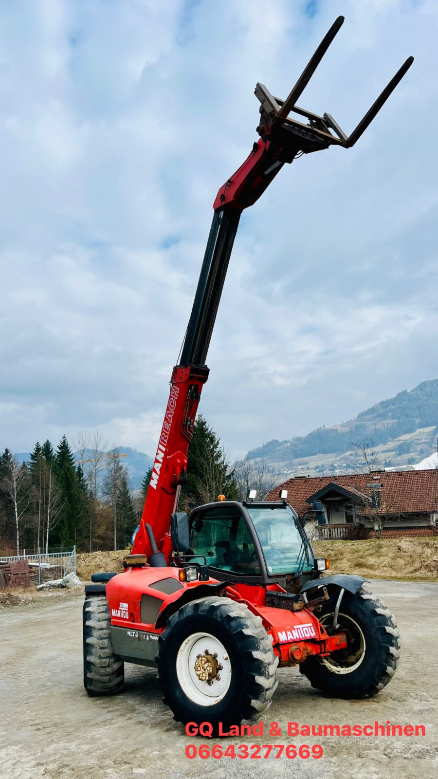 Teleskoplader des Typs Manitou MLT 633 LS, Gebrauchtmaschine in Bischofshofen (Bild 1)