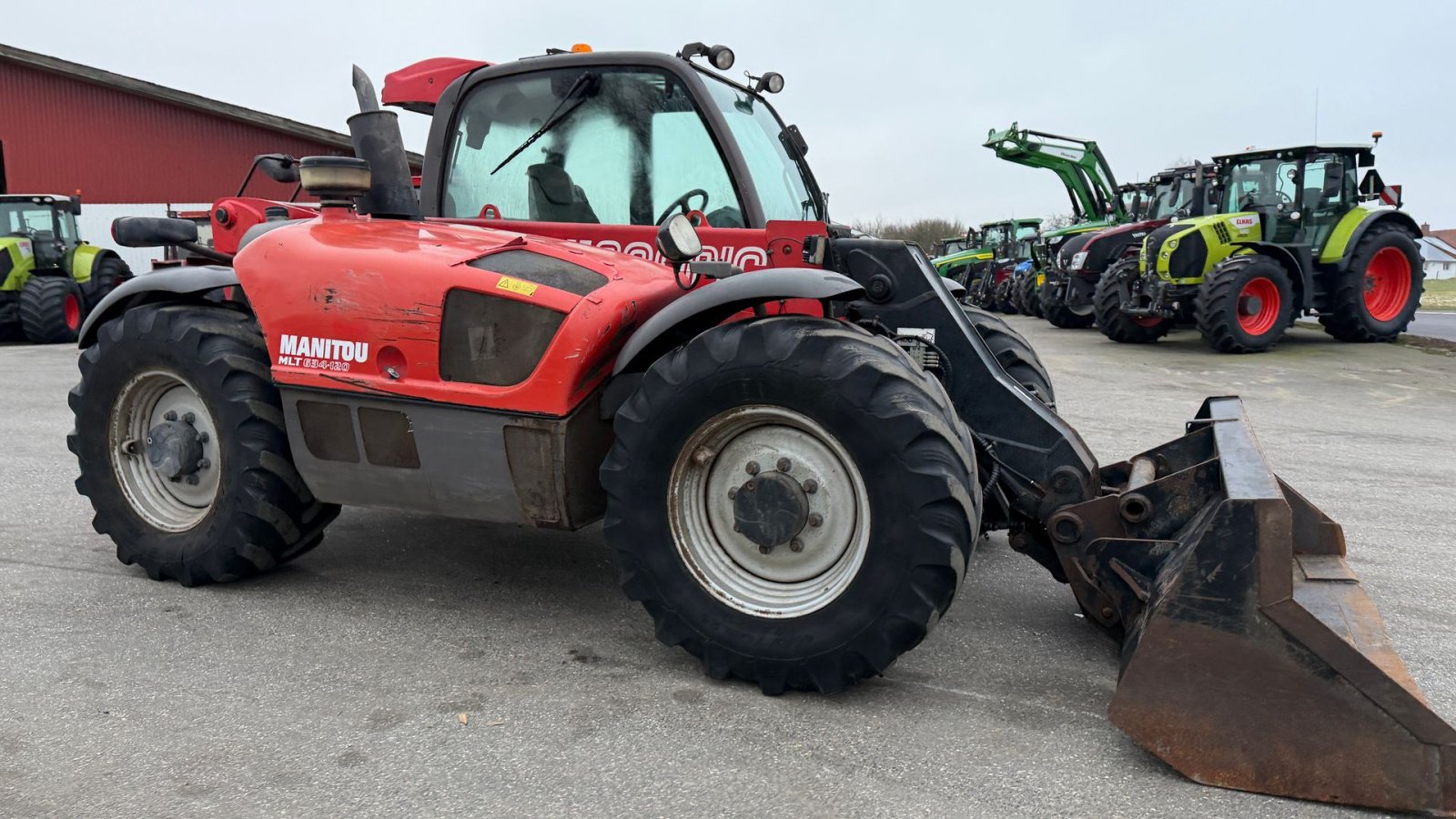 Teleskoplader des Typs Manitou MLT 634-120 PREMIUM KUN 5700 TIMER!, Gebrauchtmaschine in Nørager (Bild 8)