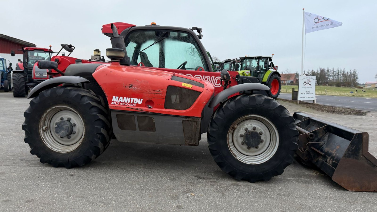 Teleskoplader des Typs Manitou MLT 634-120 PREMIUM KUN 5700 TIMER!, Gebrauchtmaschine in Nørager (Bild 9)