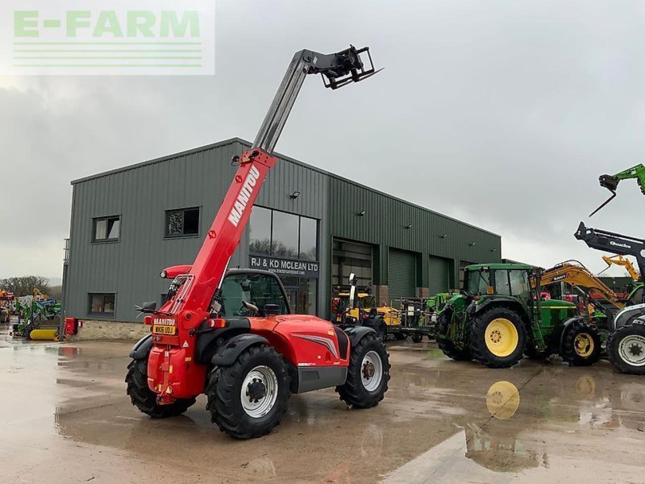Teleskoplader typu Manitou mlt 634-120 ps telehandler (st25490), Gebrauchtmaschine v SHAFTESBURY (Obrázek 15)
