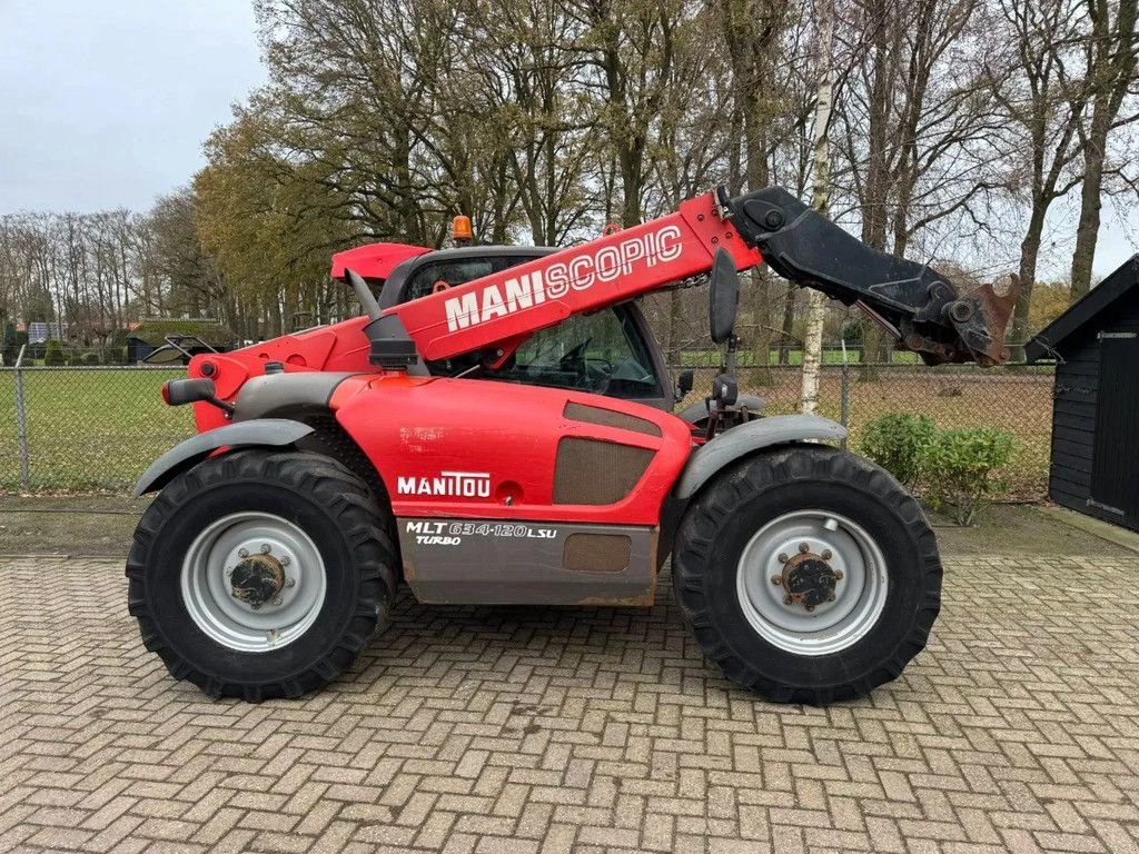 Teleskoplader типа Manitou MLT 634-120 verreiker, Gebrauchtmaschine в Harskamp (Фотография 4)