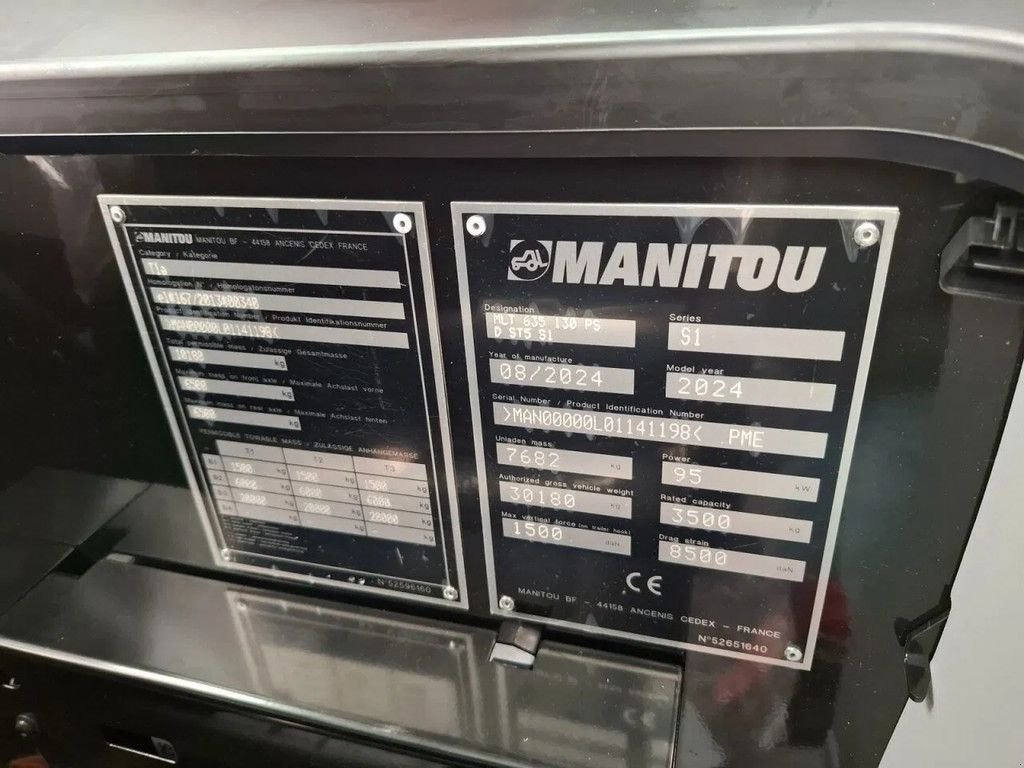 Teleskoplader del tipo Manitou MLT 635-130PS / NIEUW / Direct uit voorraad!, Neumaschine In Terneuzen (Immagine 11)