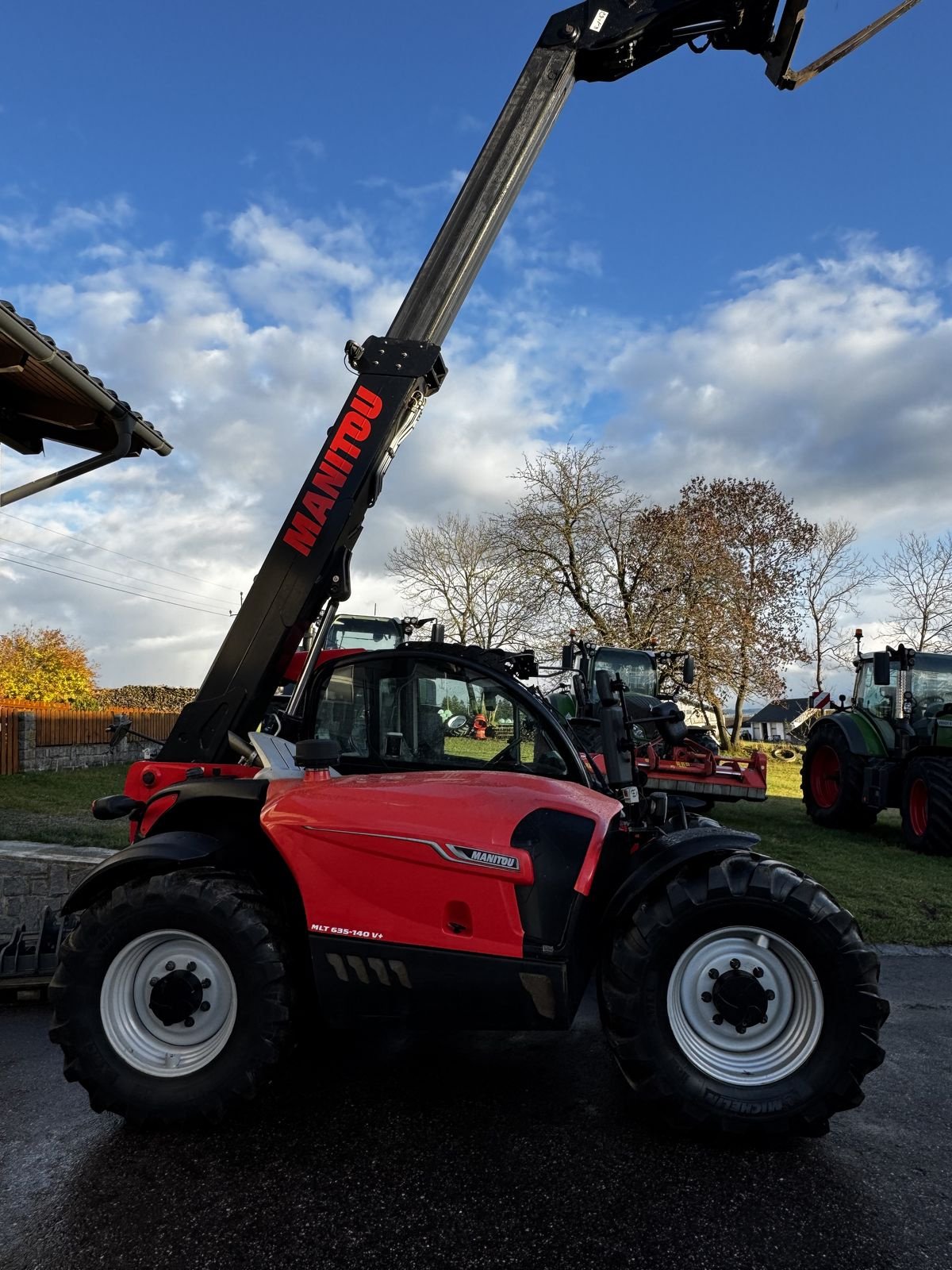 Teleskoplader of the type Manitou MLT 635 140 V +, Gebrauchtmaschine in Traberg (Picture 5)