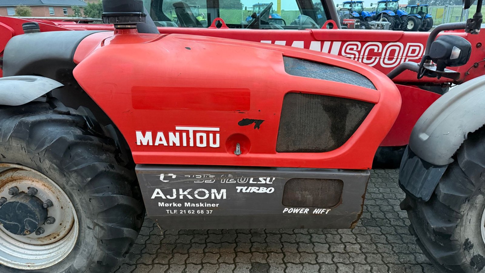 Teleskoplader des Typs Manitou MLT 735-120 LSU, Gebrauchtmaschine in Gjerlev J. (Bild 5)