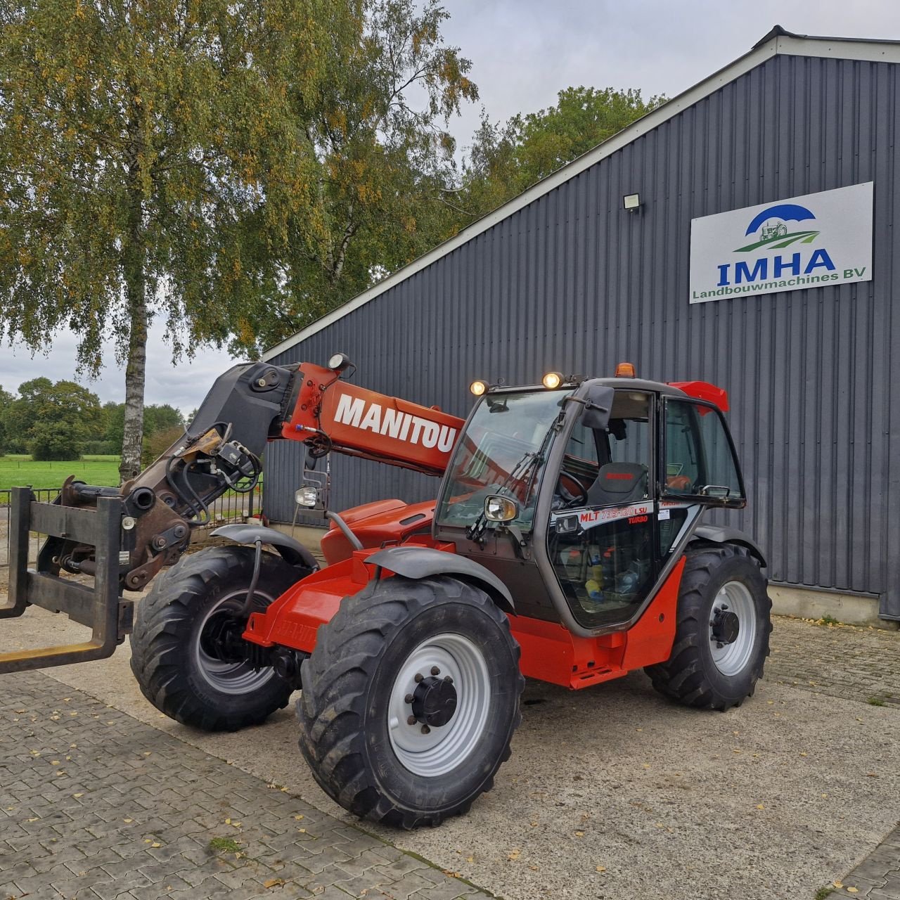 Teleskoplader typu Manitou Mlt 735-120LSU powershift, Gebrauchtmaschine v Daarle (Obrázek 4)