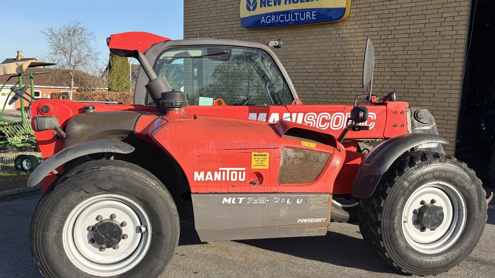 Teleskoplader van het type Manitou MLT 735 LSU, Gebrauchtmaschine in Maribo (Foto 1)
