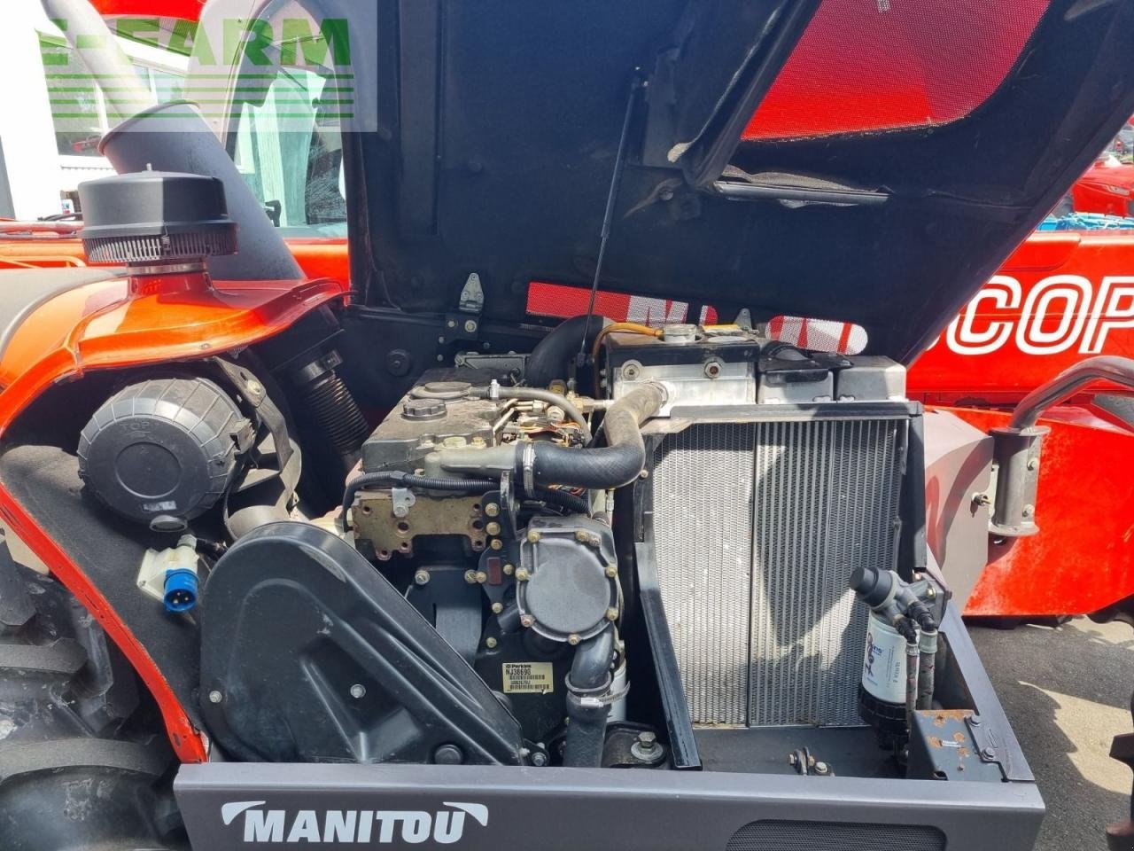 Teleskoplader typu Manitou MLT 735, Gebrauchtmaschine v Hamburg (Obrázek 5)