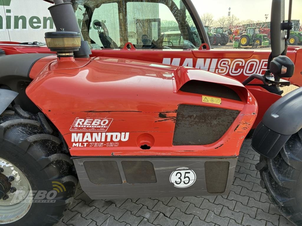 Teleskoplader от тип Manitou MLT 735, Gebrauchtmaschine в Neuenkirchen-Vörden (Снимка 11)