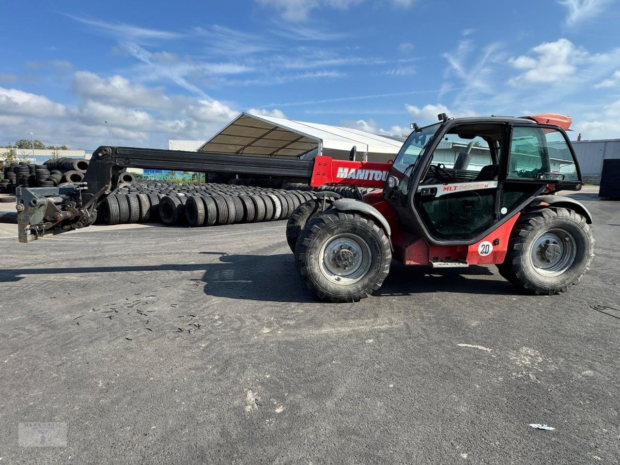 Teleskoplader of the type Manitou MLT 741-120 H, Gebrauchtmaschine in Pragsdorf (Picture 1)