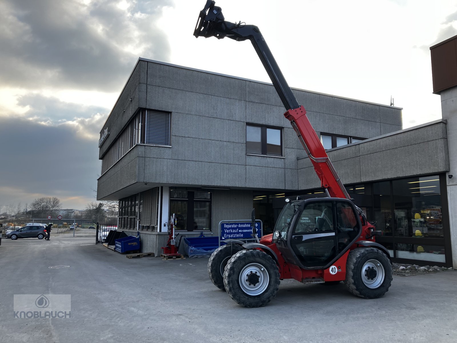 Teleskoplader des Typs Manitou MLT 741-120 HLSU, Gebrauchtmaschine in Ravensburg (Bild 19)