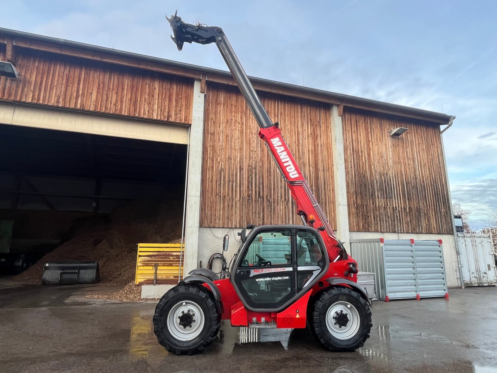 Teleskoplader типа Manitou MLT 741-120, Gebrauchtmaschine в Germering (Фотография 2)