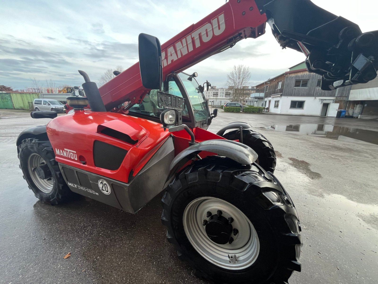 Teleskoplader типа Manitou MLT 741-120, Gebrauchtmaschine в Germering (Фотография 10)