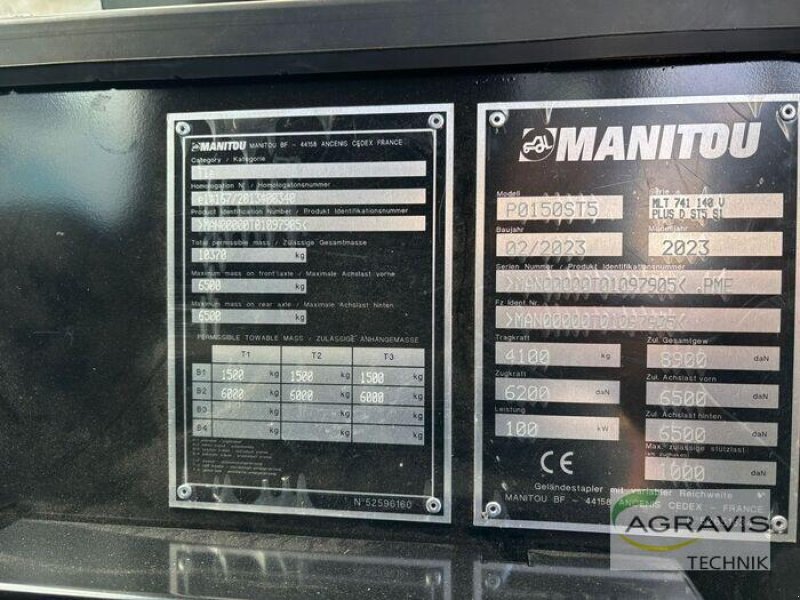 Teleskoplader za tip Manitou MLT 741-140 V+, Vorführmaschine u Bismark (Slika 13)