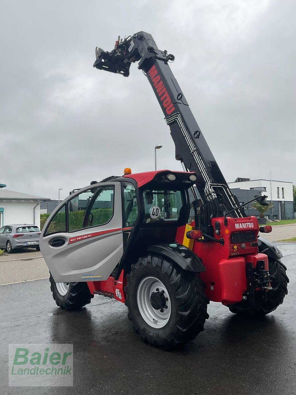 Teleskoplader του τύπου Manitou MLT 741-140 V+, Gebrauchtmaschine σε OBERNDORF-HOCHMOESSINGEN (Φωτογραφία 5)