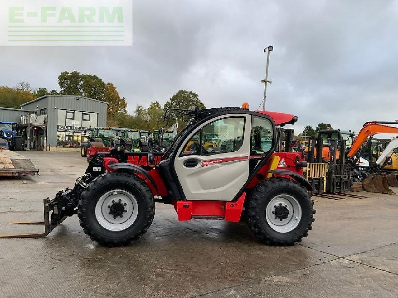 Teleskoplader tip Manitou mlt 741-140 v+ elite telehandler (st24974), Gebrauchtmaschine in SHAFTESBURY (Poză 7)