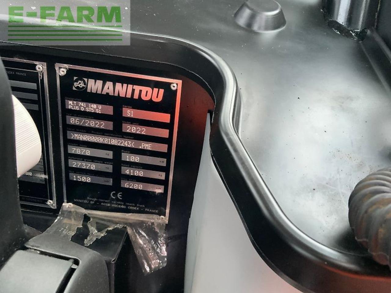 Teleskoplader tip Manitou mlt 741-140 v+ elite telehandler (st24974), Gebrauchtmaschine in SHAFTESBURY (Poză 19)