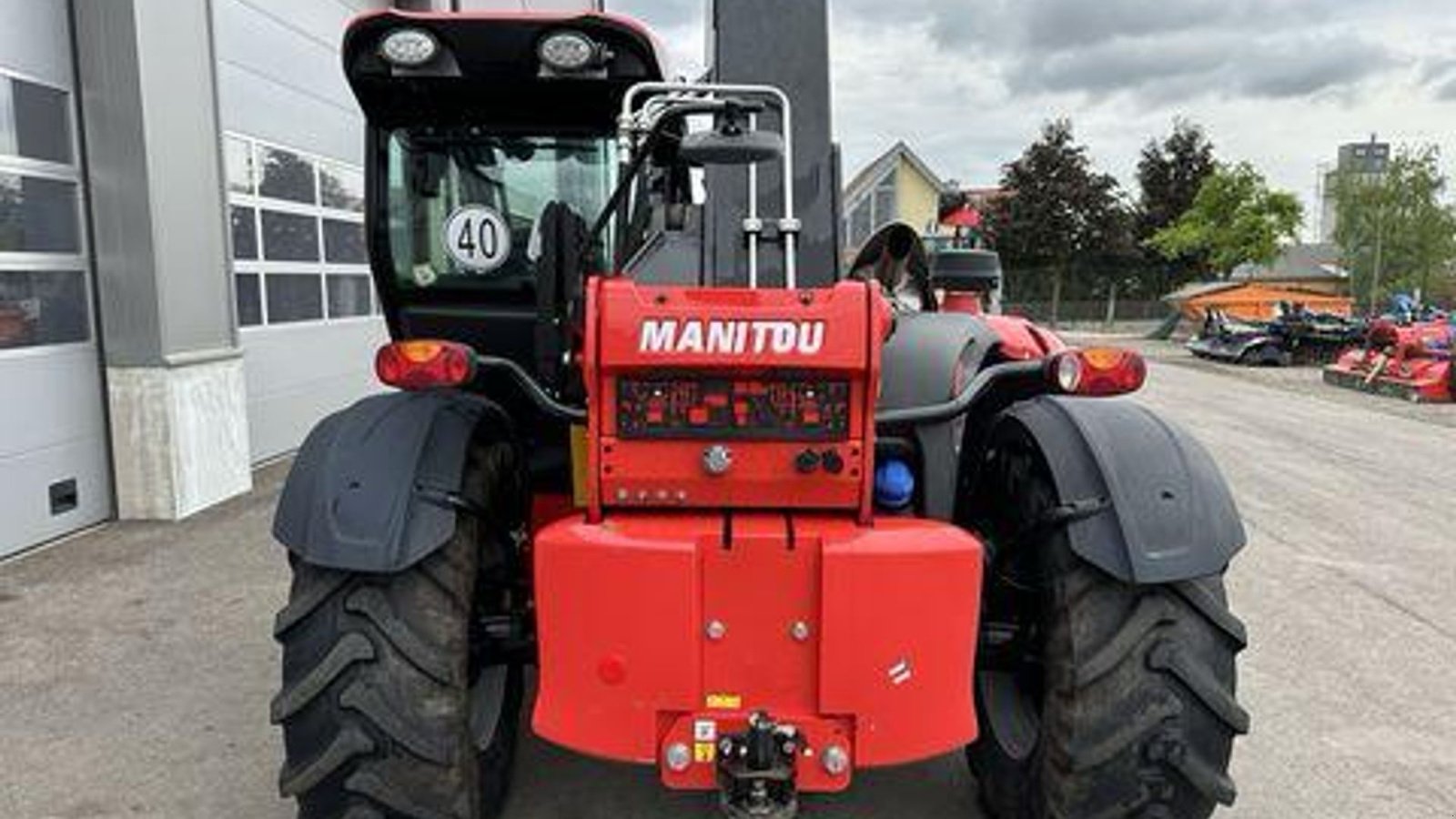 Teleskoplader typu Manitou MLT 741-140V+ 40 km/t Vario+ Incl. kornskovl og gafler., Gebrauchtmaschine v Kolding (Obrázek 9)