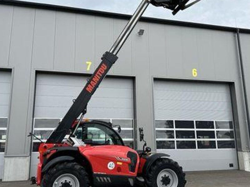 Teleskoplader del tipo Manitou MLT 741-140V+ 40 km/t Vario+ Incl. kornskovl og gafler., Gebrauchtmaschine In Kolding (Immagine 1)