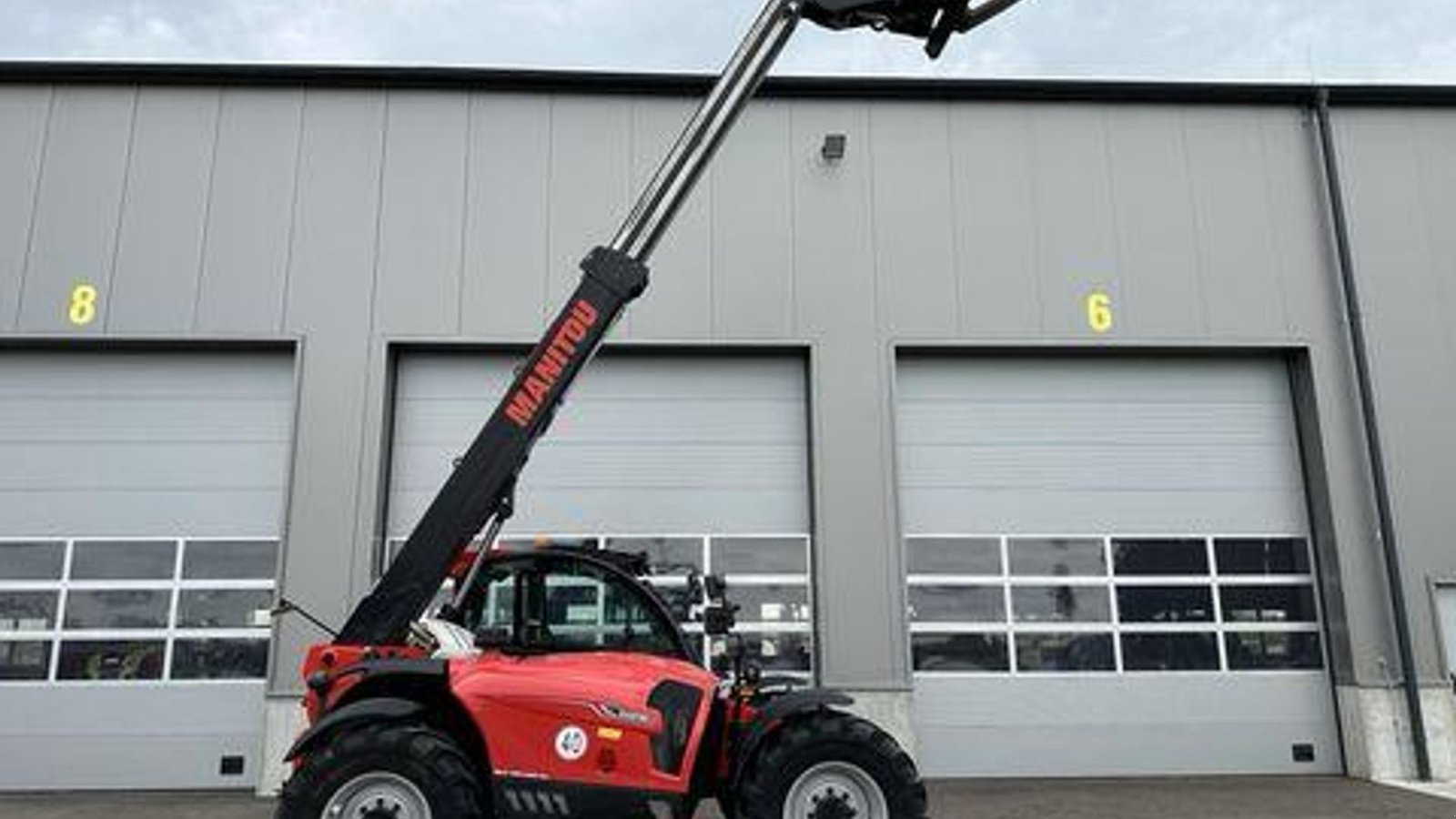 Teleskoplader typu Manitou MLT 741-140V+ 40 km/t Vario+ Incl. kornskovl og gafler., Gebrauchtmaschine v Kolding (Obrázek 17)
