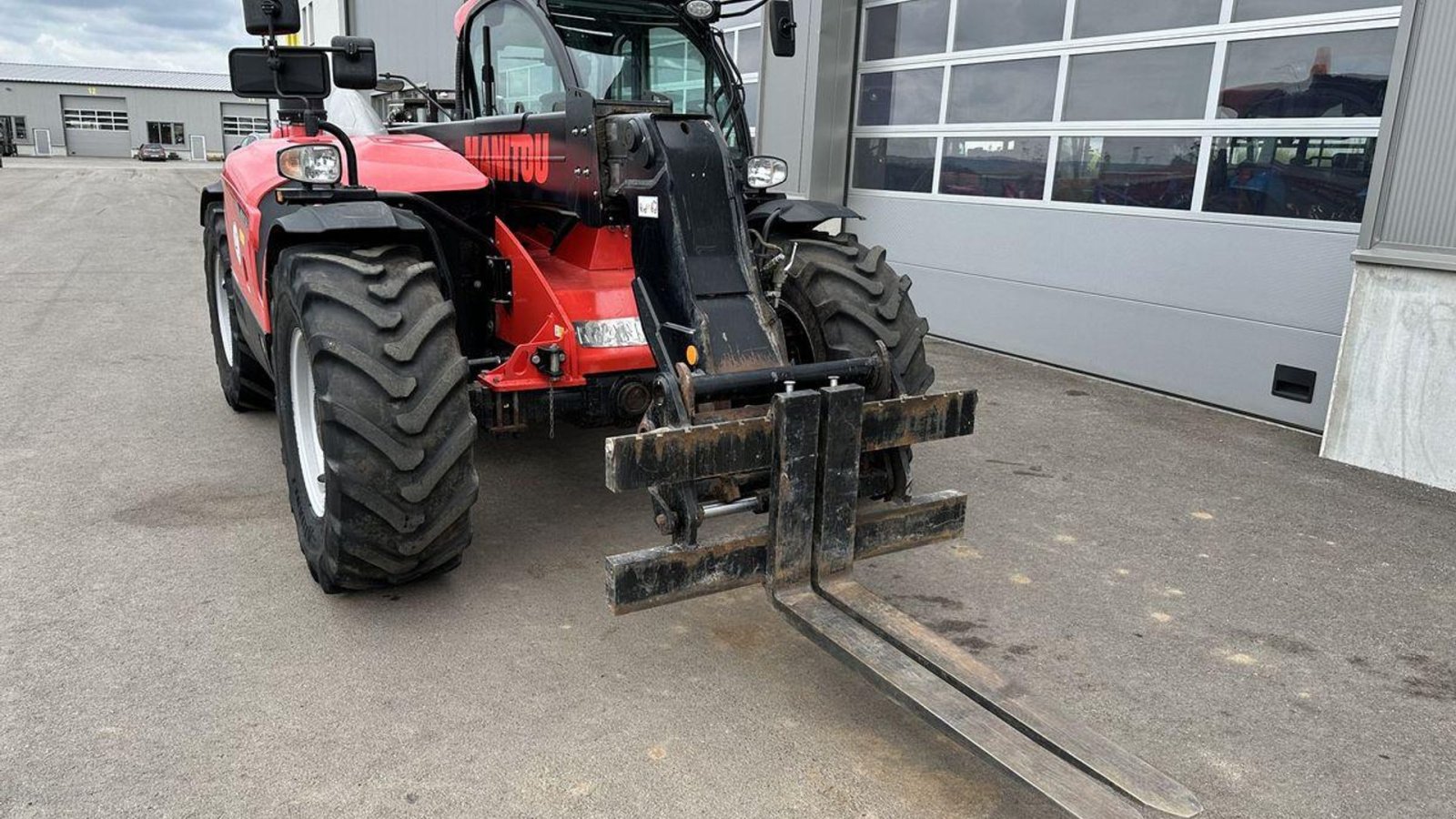 Teleskoplader typu Manitou MLT 741-140V+ 40 km/t Vario+ Incl. kornskovl og gafler., Gebrauchtmaschine v Kolding (Obrázek 5)