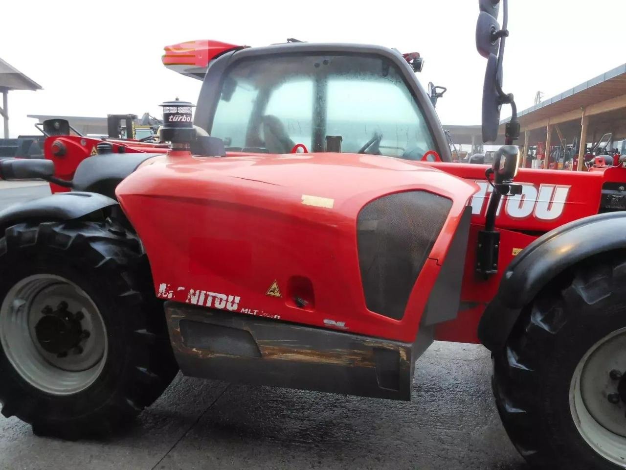 Teleskoplader a típus Manitou mlt 741 h ( 7m - 4,1t - 36km/h), Gebrauchtmaschine ekkor: ST. NIKOLAI/DR. (Kép 14)