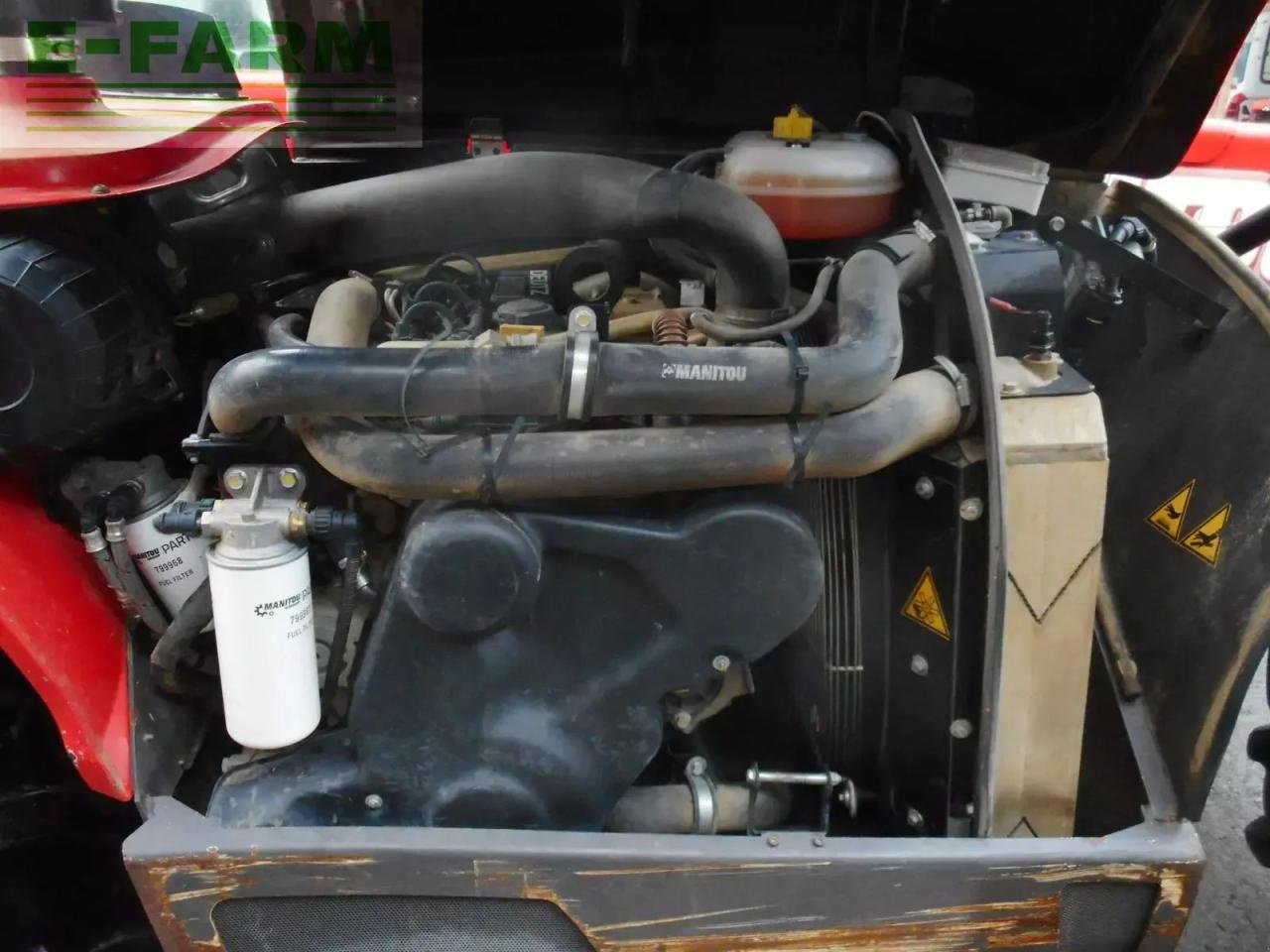 Teleskoplader a típus Manitou mlt 741 h ( 7m - 4,1t - 36km/h), Gebrauchtmaschine ekkor: ST. NIKOLAI/DR. (Kép 15)