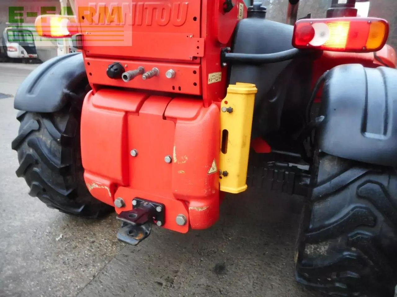 Teleskoplader a típus Manitou mlt 741 h ( 7m - 4,1t - 36km/h), Gebrauchtmaschine ekkor: ST. NIKOLAI/DR. (Kép 17)