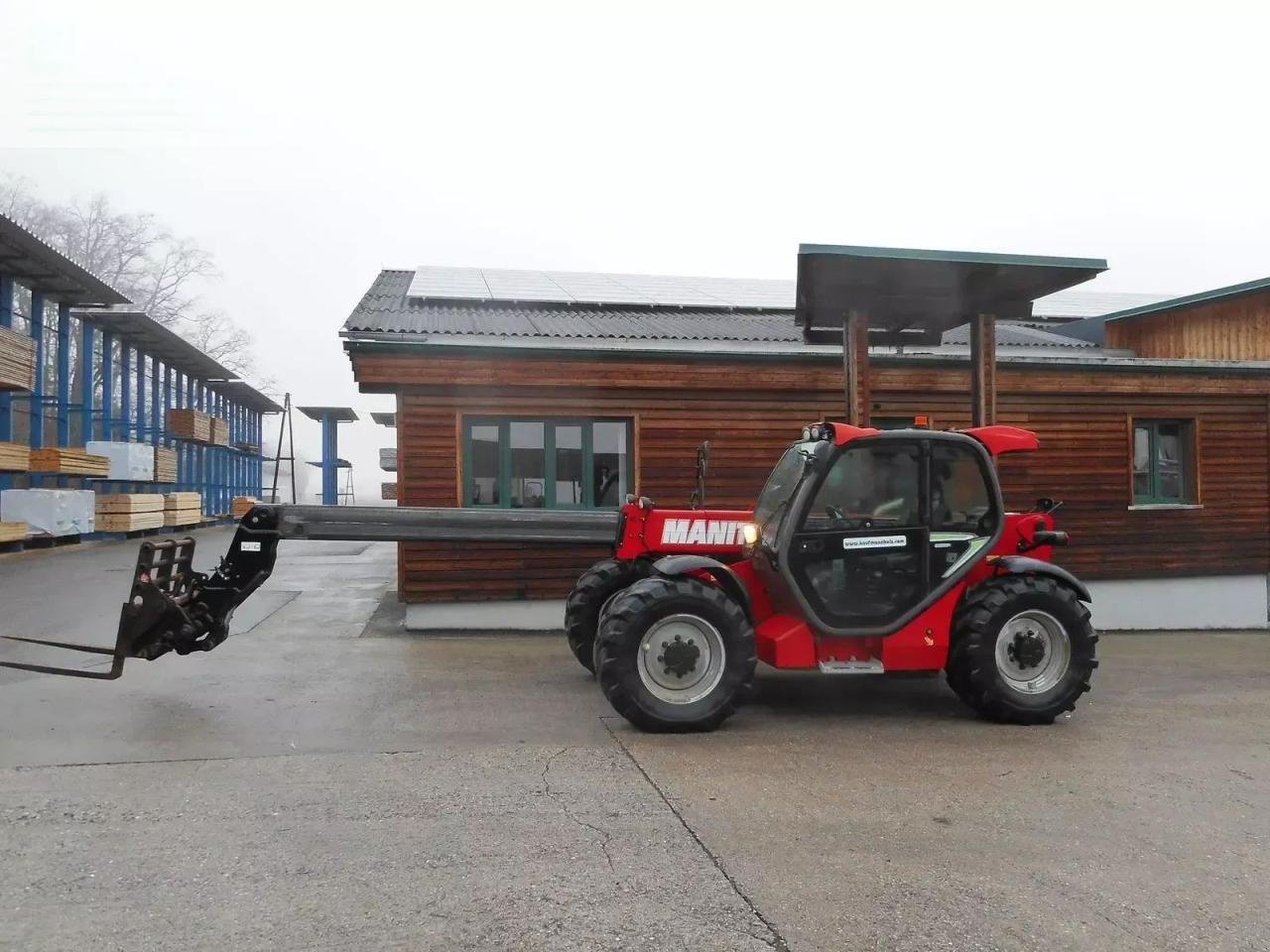 Teleskoplader a típus Manitou mlt 741 h ( 7m - 4,1t - 36km/h), Gebrauchtmaschine ekkor: ST. NIKOLAI/DR. (Kép 18)