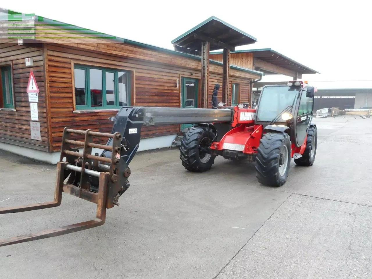 Teleskoplader a típus Manitou mlt 741 h ( 7m - 4,1t - 36km/h), Gebrauchtmaschine ekkor: ST. NIKOLAI/DR. (Kép 19)