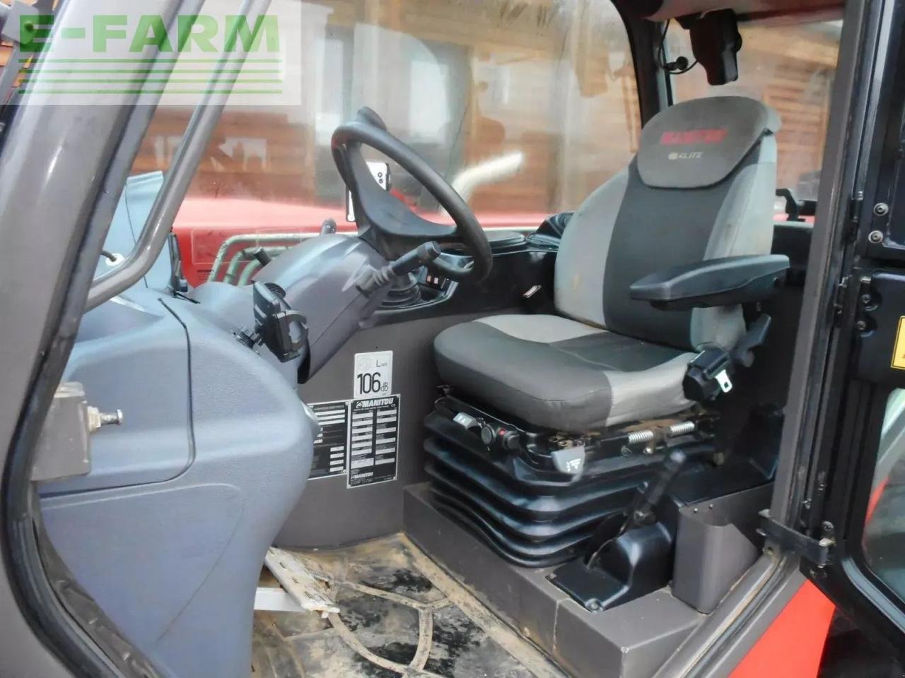 Teleskoplader от тип Manitou mlt 741 h ( 7m - 4,1t - 36km/h), Gebrauchtmaschine в ST. NIKOLAI/DR. (Снимка 8)