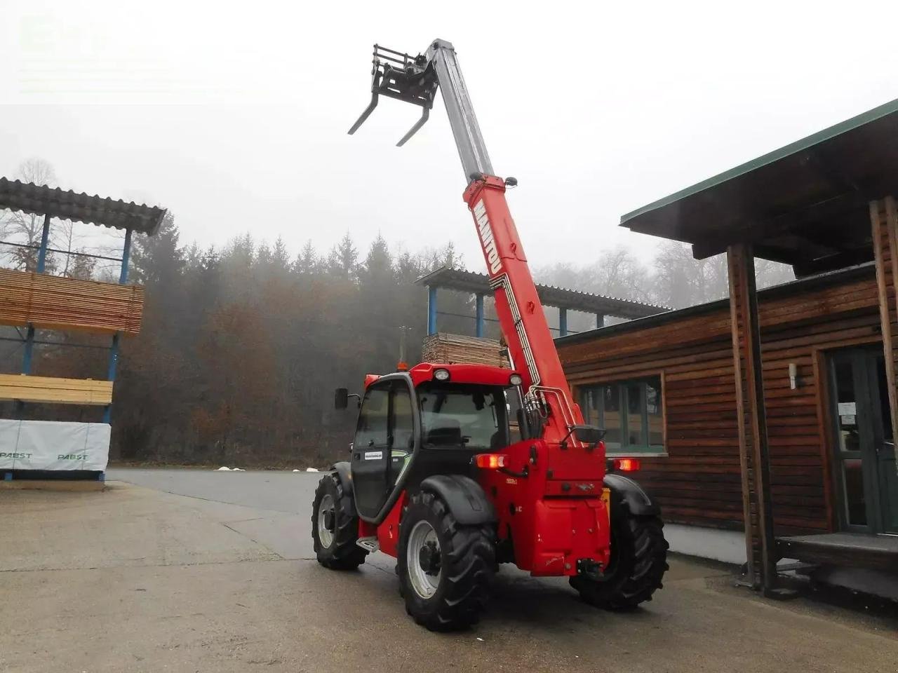 Teleskoplader от тип Manitou mlt 741 h ( 7m - 4,1t - 36km/h), Gebrauchtmaschine в ST. NIKOLAI/DR. (Снимка 22)