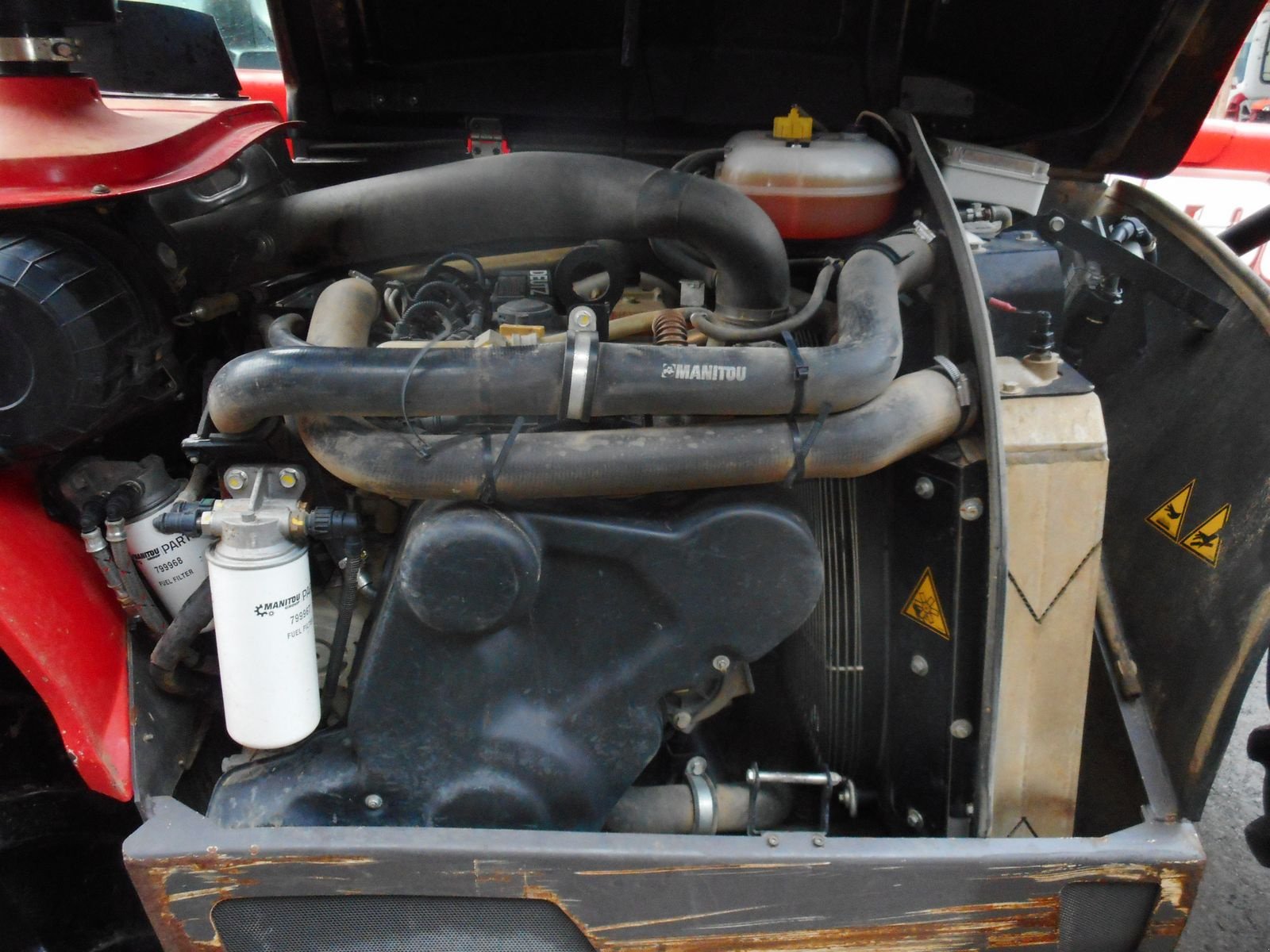 Teleskoplader des Typs Manitou MLT 741 H  ( 7m - 4,1t - 36km/h), Gebrauchtmaschine in St. Nikolai ob Draßling (Bild 15)