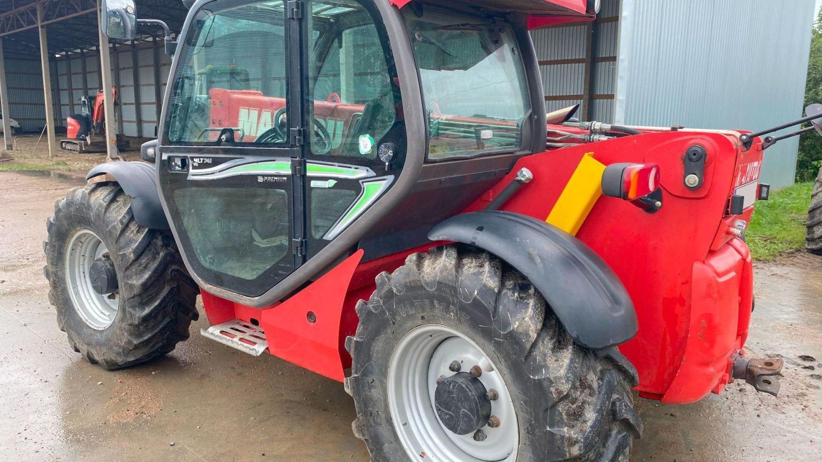 Teleskoplader of the type Manitou MLT 741  PS 120 Premium model., Gebrauchtmaschine in Kolding (Picture 1)