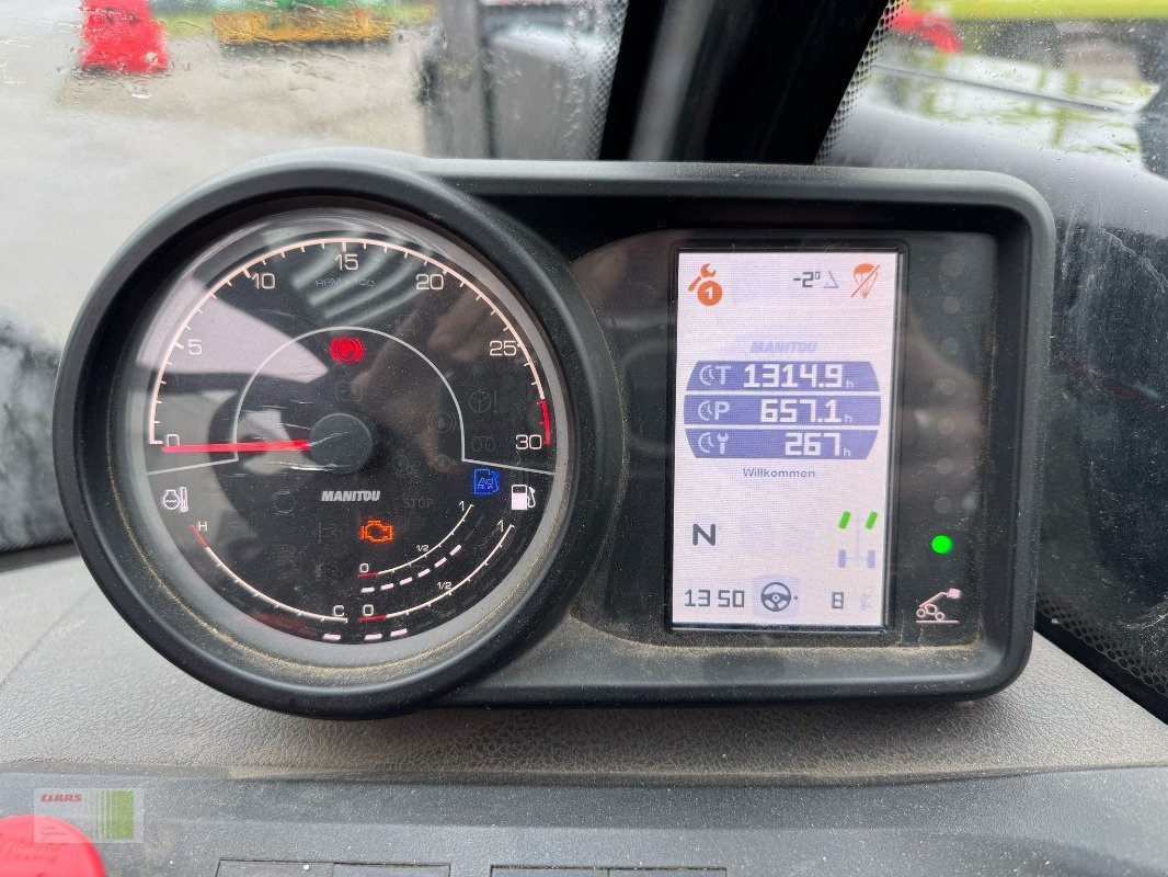 Teleskoplader del tipo Manitou MLT 741, Gebrauchtmaschine In Risum-Lindholm (Immagine 12)