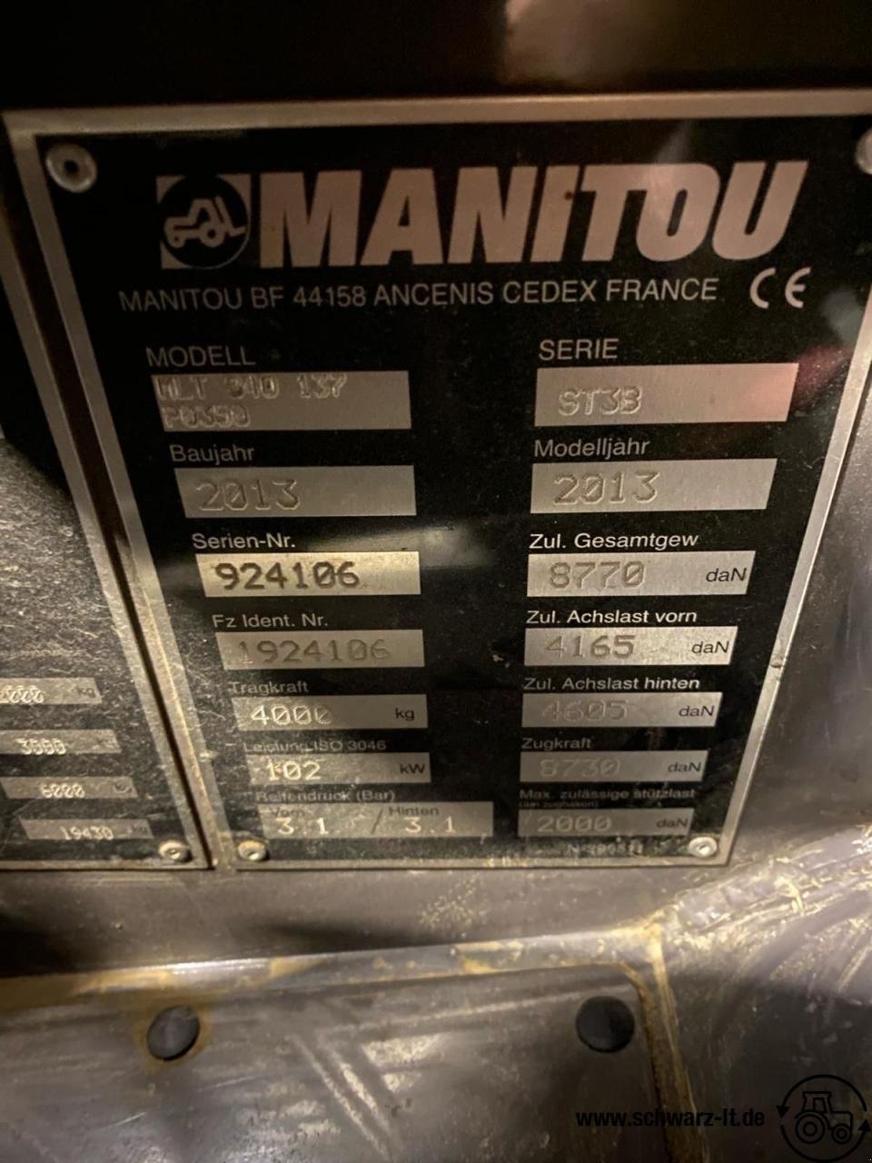Teleskoplader типа Manitou MLT 840-137 *neue Reifen*, Gebrauchtmaschine в Aspach (Фотография 20)