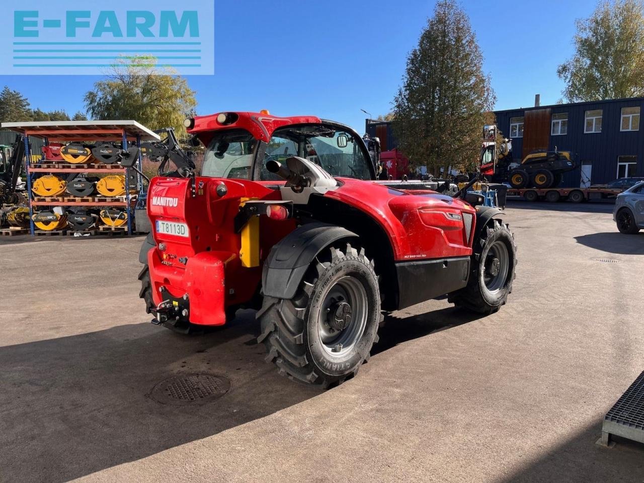 Teleskoplader typu Manitou MLT 840, Gebrauchtmaschine v Hamburg (Obrázek 6)