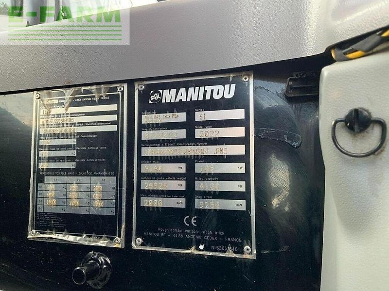 Teleskoplader typu Manitou mlt 841-145 ps+ telehandler (st23226), Gebrauchtmaschine v SHAFTESBURY (Obrázek 17)