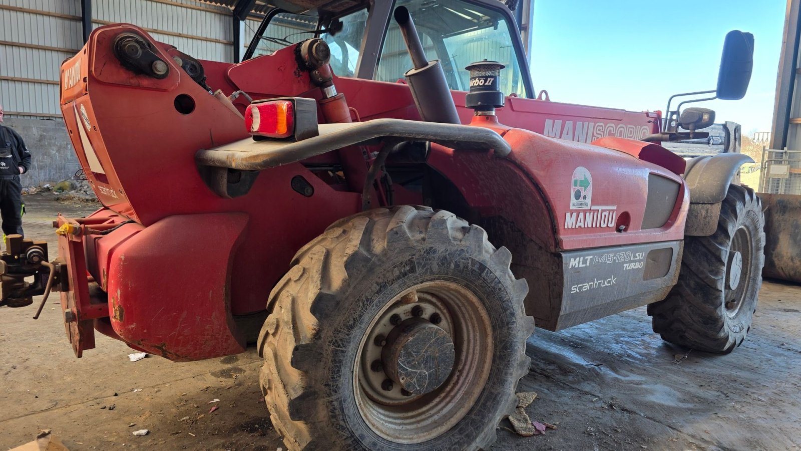 Teleskoplader типа Manitou MLT 845-120 KUN 5100 TIMER!, Gebrauchtmaschine в Nørager (Фотография 1)