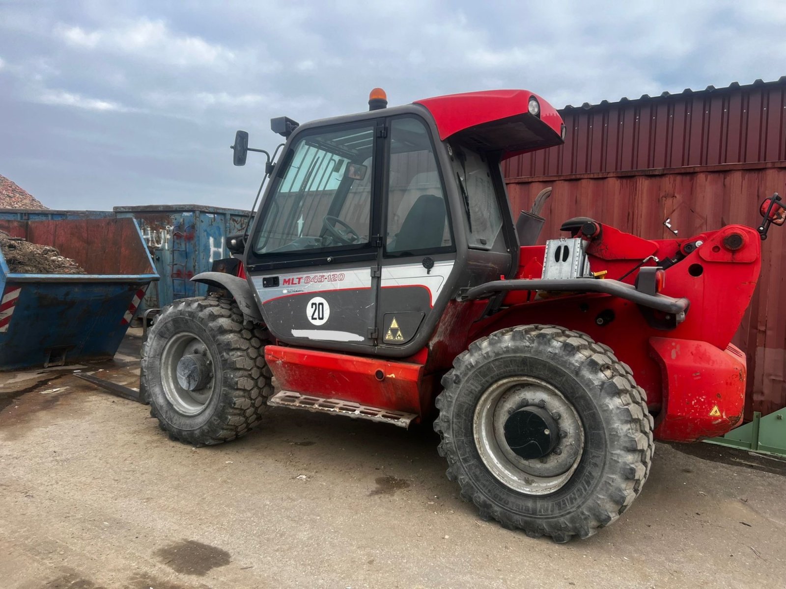 Teleskoplader typu Manitou MLT 845-120, Gebrauchtmaschine v Affing  (Obrázek 6)