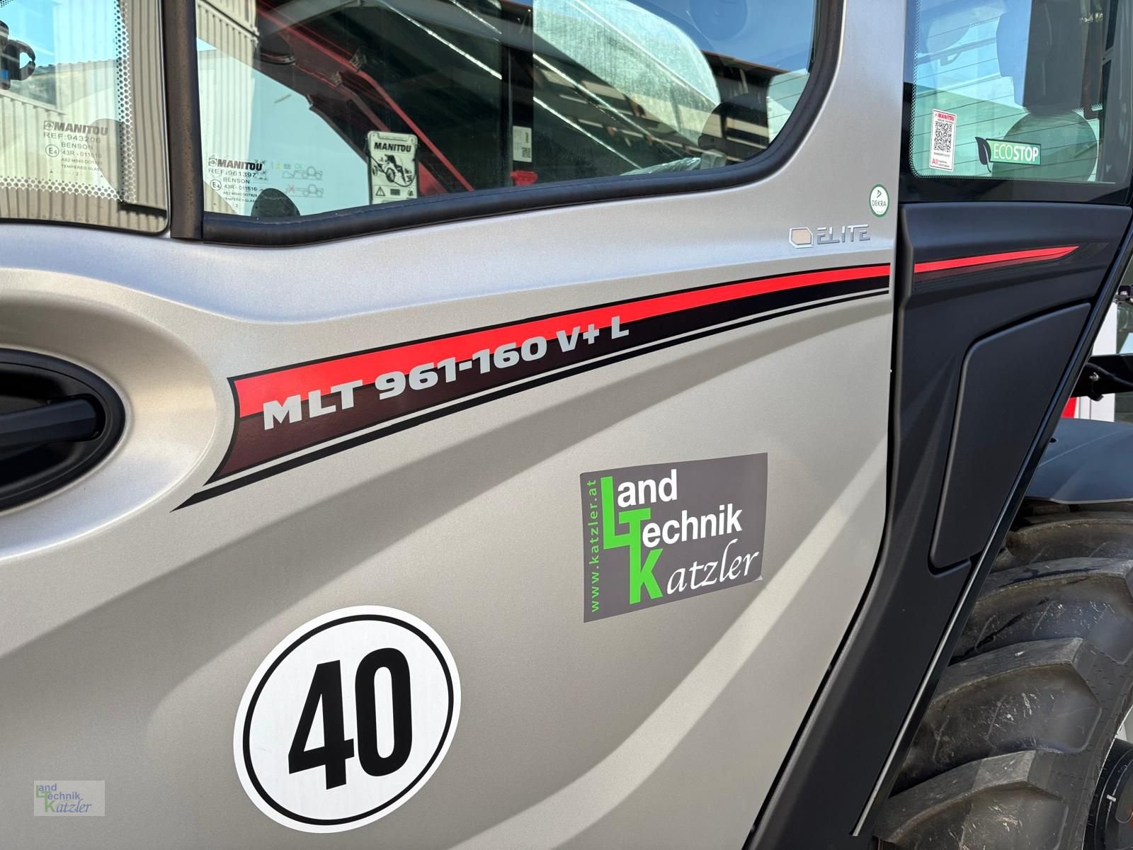 Teleskoplader του τύπου Manitou MLT 961 160 V+ ELITE, Vorführmaschine σε Deutsch-Wagram (Φωτογραφία 3)